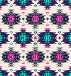 an abstract pattern with blue, pink and green colors