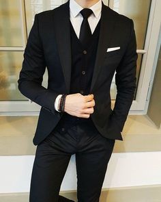 Men Suits Black, Men Suits Blue, Beach Wedding Suits, Suit Prom, Modern Fit Suit, The Suits, Dinner Suit