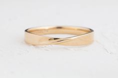 Twisted Flat Band Flat Wedding Band, Double Band Ring, Double Band Rings, Flat Twist, Twisted Band, To Shine, Gold Band, Gold Bands, Perfect Pair