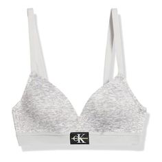 Elevate Your Lingerie Collection With This Calvin Klein Girls&Apos; Molded Monogram Bra In Heather Grey, Size 32a. This Wireless Bra Features A Solid Pattern With Bra Straps And A Polyester Blend Material With Blended Fabric For Comfort And Style. The Bra Accents The Brand&Apos;S Logo And Has A T-Shirt Style With A Molded Feature. Perfect For Everyday Wear, This Bra Is Designed For Women With A Cup Size Of A And A Band Size Of 32. It Is Ideal For Any Occasion And Can Be Paired With Any Outfit. A Calvin Klein Girls, 32a Bra, T Shirt Style, Wireless Bra, Bra Straps, Cup Size, Lingerie Collection, Solid Pattern, Womens Calvin Klein