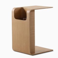 "Rectangular Oak Wood Mini Side Tables End Tables with Multi-function" Mini Side Table, Wood Plate, Curved Wood, Couch Table, Flower Stand, Mini Table, Flower Stands, Oak Veneer, Tea Table