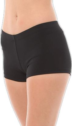 Fitted Athletic Shorts With Built-in Shorts, Dancewear Bottoms With Built-in Shorts, Stretch Bottoms For Dance, Summer Cheerleading Stretch Biker Shorts, Summer Dance Shorts, Stretch Hip-length Shorts, Basic Fitted Sports Bottoms, Solid Color Brief Workout Shorts, Solid Color Workout Brief Shorts