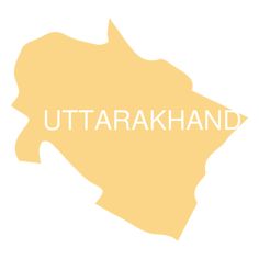 the logo for uttraakhand, an island in the middle of the ocean