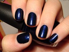 OPI Russian Navy Opi Russian Navy, Navy Nails Design, Navy Nail Polish, Shellac Colors, Navy Nails, Nail Effects, Opi Nail Polish, Opi Nails