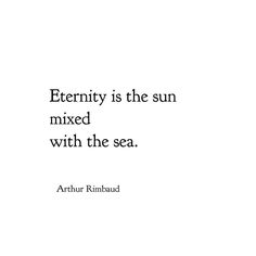 an image of a quote about the sun mixed with the sea