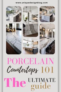 the ultimate guide to porcelain countertops