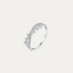 Type: Engagement Ring Material: 925 Sterling Silver Stone: Cubic Zirconia Weight: 1.95g Inner Diameter:1.65-1.81cm Color: Silver Item: Sold As 1 Piece White Gold Cubic Zirconia Midi Rings - Fine Jewelry, White Gold Midi Rings With Cubic Zirconia, Cubic Zirconia Midi Rings With Diamond Accents, White Gold Cubic Zirconia Midi Rings For Anniversary, Anniversary White Gold Cubic Zirconia Midi Rings, Anniversary White Gold Midi Rings With Cubic Zirconia, Fine Jewelry Cubic Zirconia Sparkling Rings, Sparkling Stones Round Promise Ring, Sparkling Stones Promise Ring With Round Cut