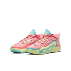 DX5359-600 Tatum 1 Pink Lemonade, Vb Shoes, Bb Shoes, Best Volleyball Shoes, Summertime Vibes, Ball Shoes, Kids Basketball, Jayson Tatum, Volleyball Shoes