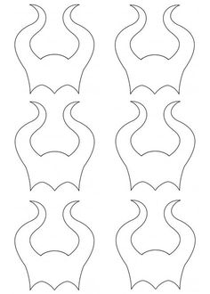 an image of the outlines for a mask