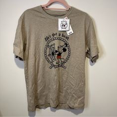 Thank You For Checking Out My Closet! Accepting All Reasonable Offers!! If You Are Interested In Multiple Items Please Create A Bundle. Comment Below With Any Questions! Nwt Uniqlo Disney Steamboat Willie Tshirt Size Large Men’s Casual Mickey Mouse Crew Neck T-shirt, Steamboat Willie, Large Man, Steam Boats, Disney Shirts, Black Tan, Black And Tan, Uniqlo, Tee Shirts