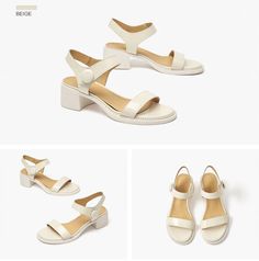 Sharon Women's Sandal | Ultrasellershoes.com – Ultra Seller Shoes White Polyurethane Sandals For Summer, White Faux Leather Heels For Summer, Casual White Heels In Faux Leather, Casual White Faux Leather Heels, Casual Block Heel Shoes In Polyurethane, Casual Polyurethane Block Heels, Trendy White Faux Leather Sandals, Brand Name Shoes, Brand Collaboration