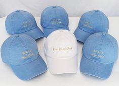 Caps Details: 100% Cotton twill Unisex Caps - One Size fits most (can be adjusted with buckle at the back) Bachelorette Party Baseball Caps Custom Quote Hats . Our popular pigment-dyed, garment washed* cap has a lived-in look. Details: 100% garment washed cotton twill. Unstructured Low Profile with Self-fabric adjustable slide closure with buckle and grommet. These caps are sure to be loved! Caps Details: 100% Cotton twill Unisex Caps - One Size fits most (can be adjusted with buckle at the back) Bridal Party Hats, Wife Of The Party, Bachelorette Hats, Birthday Hats, Birthday Hat, Diamond Bar, To Be Loved, Custom Quotes, Baseball Caps