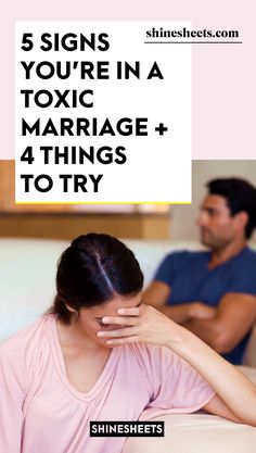 You’ve heard about toxic parents, toxic relatives, and toxic relationships – but what about a toxic marriage in particular? Being in a toxic marriage is not an easy thing to deal with, and the outcome of such a relationship is usually unpredictable. In this article, let��’s talk about common signs of a toxic marriage, and what can you do to cope with this situation between you and your partner. Parents Toxic, Toxic Relatives, Toxic Marriage, Marriage Advice Troubled, Social Wellness, Sibling Bonding, Troubled Relationship, Toxic Parents, Bonding Activities