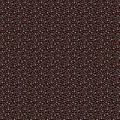 a black and red background with small white dots