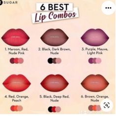 Cute Lip Combos, Best Lip Combos, Full Lips Makeup, Body Maintenance, Sephora Lip, Fuller Lips, Makeup Sephora, Makeup Order