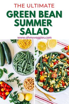 the ultimate green bean summer salad