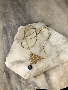 This is a different take on Stassi's Egyptian Pearl Tablet. I used 14k gold fill matte 3mm beads on an 18k gold fill twisted snake chain with your choice of the gemstone pendant. In order of photos: Green Quartz, Moonstone, Matte Blue Sapphire, Red Garnet, Dark Citrine, Blue Topaz, Amethyst or Lemon Quartz. *As per our policy, we do not accept refunds, however we do want you to be 100% happy with your purchase and will accept merchandise for an exchange. If your item needs repairs, we will alway Green Garnet, Dainty Gold Necklace, Green Quartz, Lemon Quartz, Lovely Jewellery, Red Garnet, Gorgeous Necklaces, Rope Chain, Matte Gold