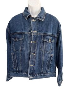 Jean Jacket Men, Denim Jean Jacket, Denim Jean, Jean Jacket, Vest Jacket, Vintage 90s, Men's Fashion, Denim Jeans, Mens Jackets