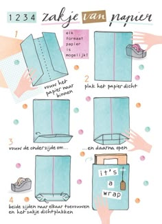 instructions to make an origami box