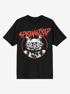 It's game over if you don't grab this tee! Run around the Pizzaplex with this terrifying Five Nights at Freddy's tee on  featuring a circular portrait of Springtrap with his name scrawled up top.100% cottonWash cold; dry lowImportedListed in men'sunisex sizes Five Nights At Freddy's Springtrap, Tall Hoodies, Skull Tee, Plus Size Fits, Christmas Mom, Sweaters And Jeans, Five Nights At Freddy's, Five Night, Mens Graphic Tee