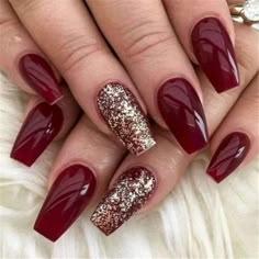 Winter Angel, Angel Nails, Burgundy Nails, Wedding Nails Design, Christmas Nails Acrylic