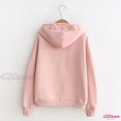 Qteee - Plush Hoodie with Fishbone Print and Pocket letter design Hooded Sweatshirt With Letter Print, Solid Hooded Sweatshirt With Letter Print, Solid Color Hoodie With Letter Print, Solid Color Letter Print Hoodie, Pink Casual Hoodie With Letter Print, Casual Pink Hoodie With Letter Print, Trendy Solid Color Sweatshirt With Letter Print, Plush Hoodie, Pocket Letter