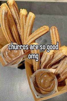 churros are so good omg