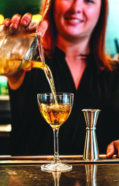 Canard Preaches the Gospel of Chartreuse “We appreciate not only the versatility of Chartreuse but also the tradition and history.” The Gospel, White Wine, Alcoholic Drinks, History, Glass