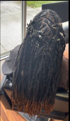 Feminine Locs, Locs Ideas, Loc Appreciation, Long Locs, Jah Rastafari, Curly Braids, Loc Hairstyles, Beautiful Locs