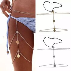 Boho Shimmy Leg Chain - LOW STOCK! – The Songbird Collection Body Jewelry Diy, Boho Music, Off The Shoulder Top Outfit, Festival Outfits Rave, Leg Chain, Vegas Outfit, Wire Wrapping Crystals, Belly Chain, Body Chain Jewelry