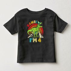 $21.90 | A nice 4th birthday design featuring a dinosaur t rex that says "Rawr I'm 4" for son, grandson, turning four years old and any young paleontologist who loves dinosaurs. 2nd Birthday Dinosaur, 4th Birthday Boys, 5th Birthday Boys, 3rd Birthday Boys, 2nd Birthday Boys, Birthday Dinosaur, 2nd Birthday Gifts, Birthday Boys, Bday Gift