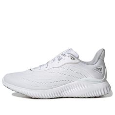 adidas Alphabounce Flow HR0606 (SNKR/Unisex/Breathable/Wear-resistant) Dynamic White Adidas Running Shoes, Adidas Logo White Running Shoes For Training, Adidas White Running Shoes For Training, White Adidas Running Shoes For Training, Adidas White Running Shoes For Jogging, White Adidas Running Shoes For Jogging, White Adidas Running Shoes For Errands, Adidas Alphabounce, Marathon Running Shoes