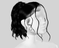 Imvu Hairstyles Ideas, Imvu Hair Ideas, Imvu Hairstyles, Imvu Hair, Quick Curly Hairstyles, Virtual Hairstyles, Sims 4 Black Hair, Mixed Curly Hair, Sleek Ponytail Hairstyles