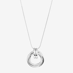 Included: 1 Pendant(s), 1 Necklace Chain(s)Features: Adjustable Chain, Adjustable, Quick ShipJewelry Closure: Lobster ClaspLink Construction: SolidShape: Circle, RoundMetal Color: WhiteChain Length: 16 InchChain Width: 1 MillimetersChain Gauge: 025Pendant Length: 31.5mmPendant Width: 28.7mmChain Construction: SnakeCare: Wipe CleanMetal: Sterling SilverNecklace Type: Pendant NecklacesPendant & Charms Type: PendantsCountry of Origin: Imported Adjustable Silver Pendant Necklace, Adjustable Silver Chain Pendant Necklace, Metal Necklace With Adjustable Length, Modern Adjustable Snake Chain Necklaces, Silver Long Necklace With Adjustable Chain, Round Pendant Necklace, Silver Circle, Round Pendant, Necklace Chain