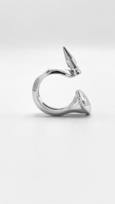 Portraying the emotional dichotomy between being both tough and soft, this ring balances the two perfectly for unique imagery. Luxuriously weighted and effortlessly smooth to put on. This piece can be perfectly styled for everyday wear or as an addition to an extravagant look. Ships in RARE-ROMANCE branded packaging, perfect for gifts. US LETTER RING SIZE CHART | EU A4 RING SIZE CHART Select your size | Add to cart | Ships same day of purchase Minimalist Metal Promise Ring, Adjustable Internally Threaded Sterling Silver Rings, Internally Threaded White Gold Ring Gift, Letter Ring, Dope Jewelry, A Level Art, Branded Packaging, Heart On, The Other Side