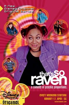 an advertisement for the movie that's so raven