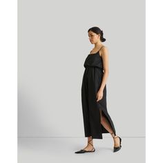 Elevate your style effortlessly with our chic Strappy Maxi Dress, perfect for those moments when you seek an elevated yet relaxed look. This dress features adjustable straps for a personalized fit and a sinched tie-front waist that accentuates your silhouette with a faux French tuck style. Embrace the ease and elegance of this relaxed-fit dress, complete with functional pockets on both sides and side slits for added comfort and movement. Ideal for warm weather occasions and versatile enough for various outings, this dress epitomizes the essence of relaxed sophistication. Explore the versatility of this wardrobe essential, ideal for casual gatherings, summer events, or as an elegant daytime ensemble. Front Twist Dress, Fitted Knee Length Dress, French Tuck, Strappy Maxi Dress, Twisted Dress, Maxi Sundress, Maxi Dress Black, Short Sleeve Maxi Dresses, Ballet Dress