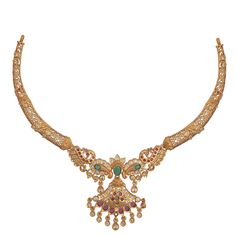 Stand out from the crowd with this elegant antique necklace set. This floral intricate antique necklace is a dreamy affair for every woman. Made with high-quality CZ stones, this modern style inspired necklace set is great for the woman who loves the fusion of Indian cultural heritage and fashion trends. Specification- Length: Necklace -14 cm, Earrings - 4.5 cm Weight: Necklace - 35 gm, Earrings - 16gm 100% Satisfaction Guarantee: 1 Year Warranty, Long Lasting Plating, High-Quality Stones. Gifti Antique Necklace Set, South Indian Temple, Indian Jewelry Set, Earring Indian, Indian Choker Necklace, Jewelry Vendor, Temple Jewelry, Indian Temple, Indian Jewelry Sets