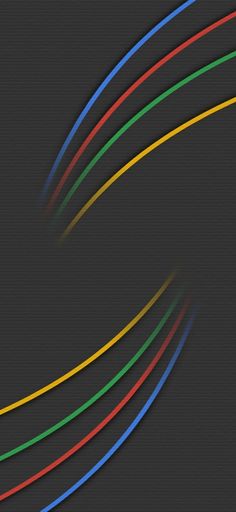 an abstract image of multicolored lines on a black background with space for text