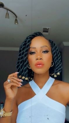 Bob Twists, Bob Braids Hairstyles, African Hair Braiding Styles, Box Braids Hairstyles For Black Women, Twist Braid Hairstyles, Hair Twist Styles