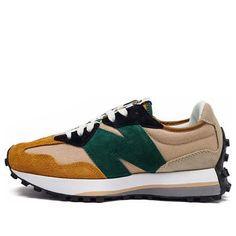 New Balance 327 'Workwear Nightwatch Green' MS327DB (SNKR/Retro/Unisex/Low Top) 327 New Balance, New Balance 327, Sneakers Outfit, New Balance Shoes, Shoe Obsession, Stylish Sneakers, Brooks Sneaker, Shoe Game, Sneaker Head