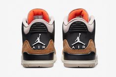 Air Jordan 3 Retro ‘Desert Elephant’ Blue Jay Way, Tinker Hatfield, Jordan Model, Jordan 3 Retro, Black Cement, Air Jordan 3 Retro, Air Jordan 3, Sneaker Games, Jordan 13