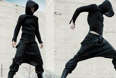 A Black Clothes, Black Clothing, Poses References