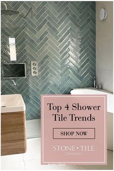 the top 4 shower tile trend is shop now stone and tile company bathroom, bathtub