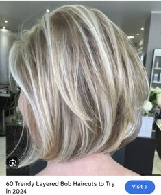 Dishwater Blonde, Short Balayage, Aline Bob, Blonde Balayage Bob, 2024 Hairstyles, Layered Bob Haircuts, Blond Balayage, Balayage Blonde