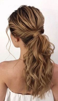 Up Ponytail, Cute Prom Hairstyles, Perfect Hair Color, Ponytail Hairstyles Easy, Ponytail Hairstyle, Twist Ponytail, Hair Homecoming