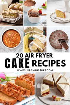 20 air fryer cake recipes