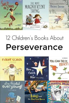 twelve children's books about perseverance