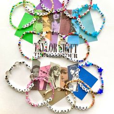 Taylor Swift Debut Bracelet Ideas, Taylor Swift Bracelet Ideas, 13 Taylor Swift, Ears Tour, Taylor Swift Friendship Bracelet, Swift Bracelet