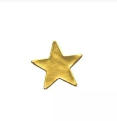 a gold star is shown against a white background